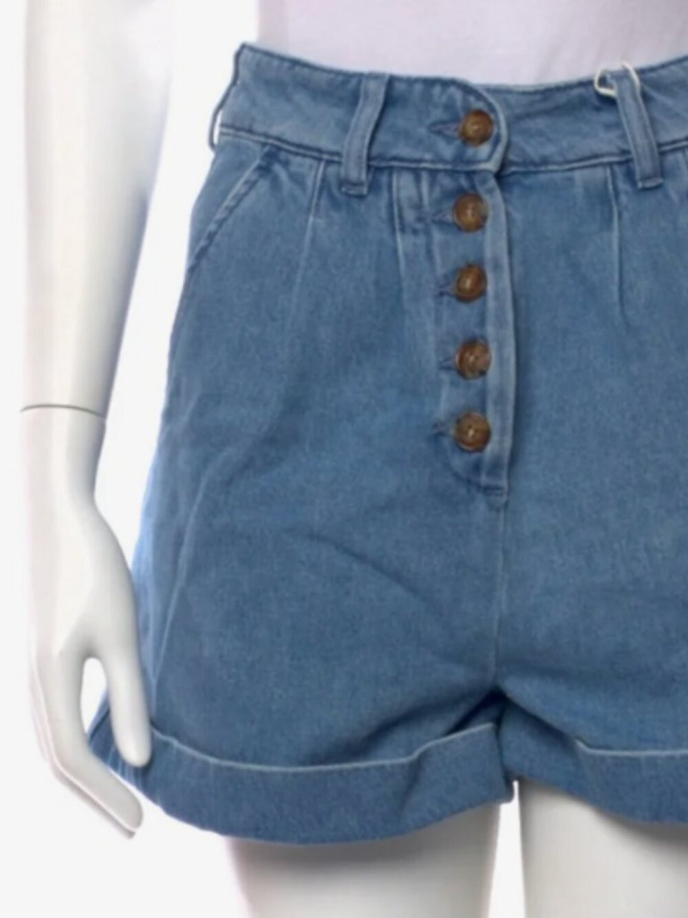 Sezane Jean Shorts Size 36